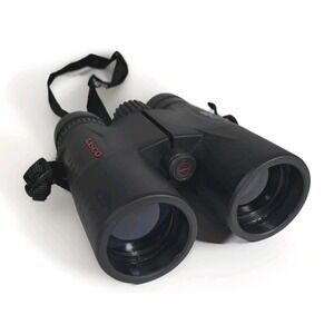 Tasco 10x42mm Binoculars Black Roof Prism Center Focus Carrying Case and Strap